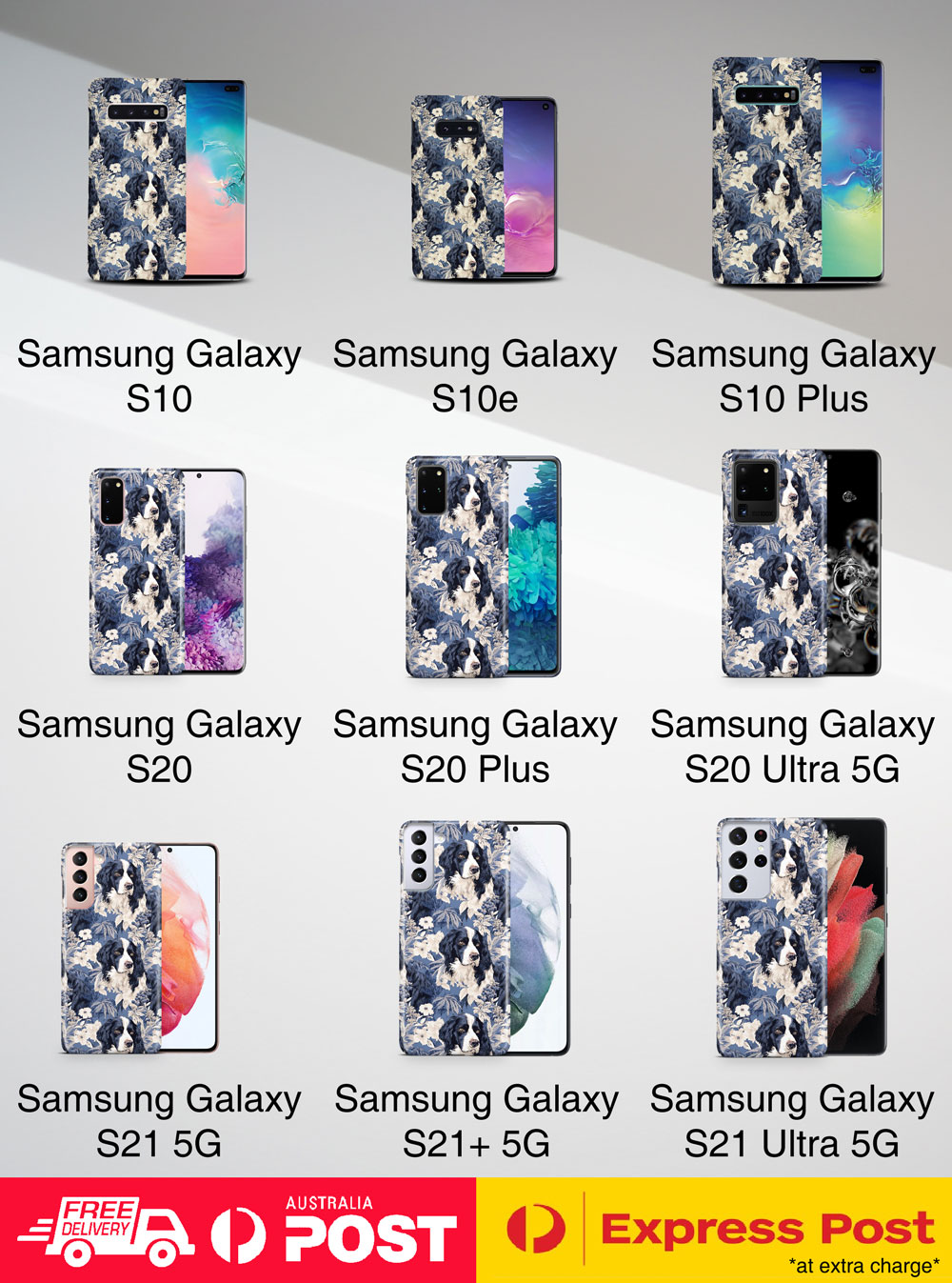 CASE COVER FOR SAMSUNG GALAXY|ENGLISH SPRINGER SPANIEL PUPPY DOG PATTERN #A2 - Picture 19 of 20