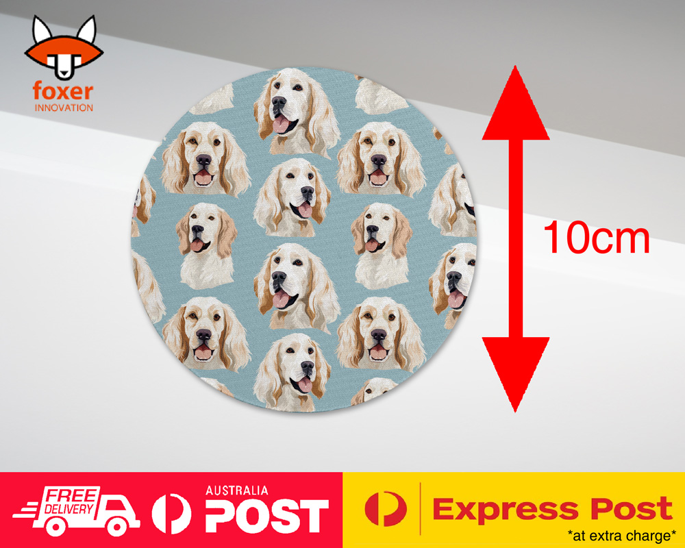 COASTER DRINKING PLACEMAT MAT|CUTE CLUMBER SPANIEL PUPPY DOG CANINE PATTERN #A2 - Picture 13 of 41