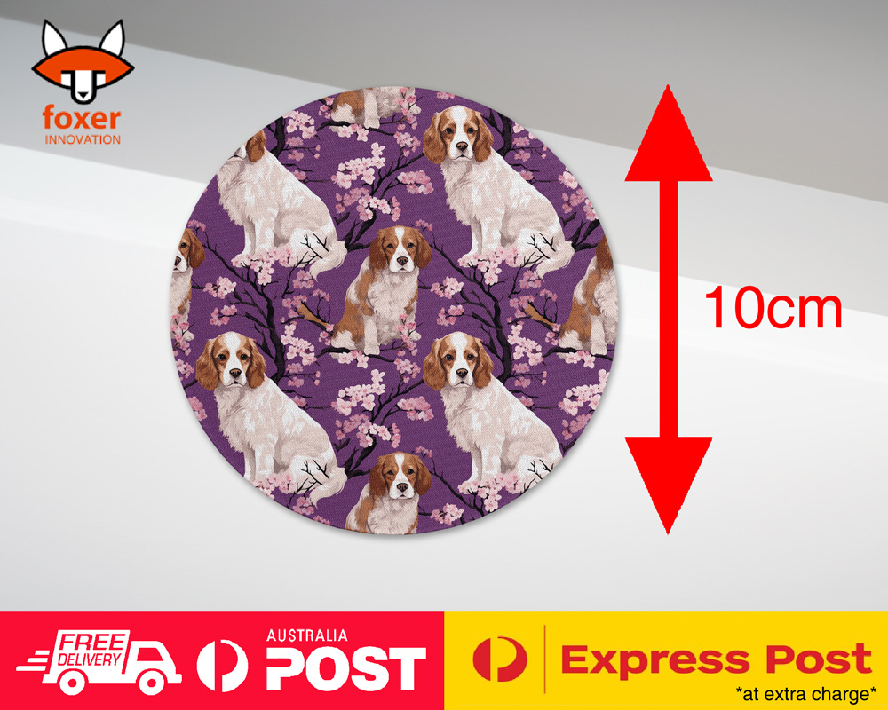 COASTER DRINKING PLACEMAT MAT|CUTE CLUMBER SPANIEL PUPPY DOG CANINE PATTERN #A2 - Picture 21 of 41