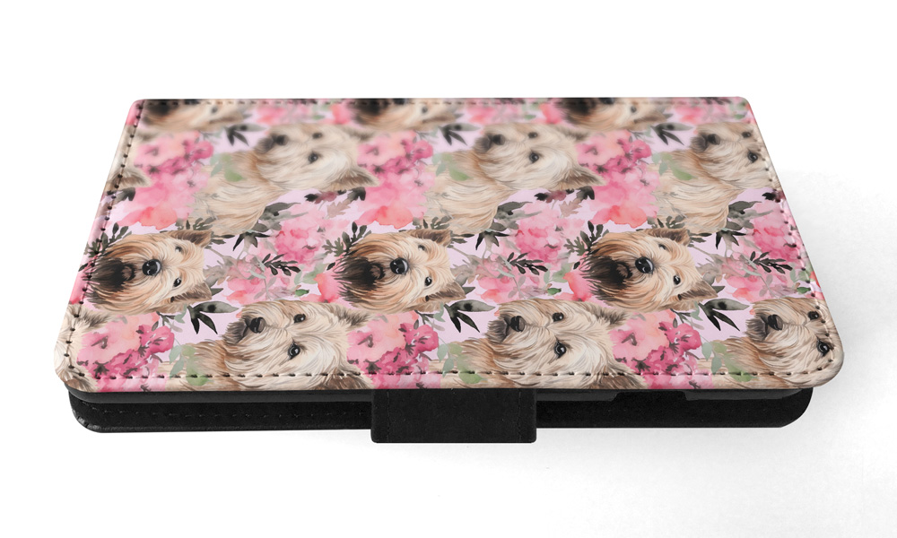 FLIP CASE FOR SAMSUNG GALAXY|CUTE GlenImaalTerrier PUPPY DOG PATTERN #A1 - Picture 4 of 36