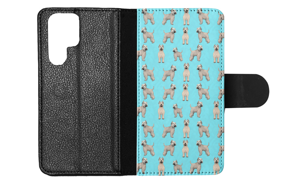 FLIP CASE FOR SAMSUNG GALAXY|CUTE GlenImaalTerrier PUPPY DOG PATTERN #A1 - Picture 12 of 36