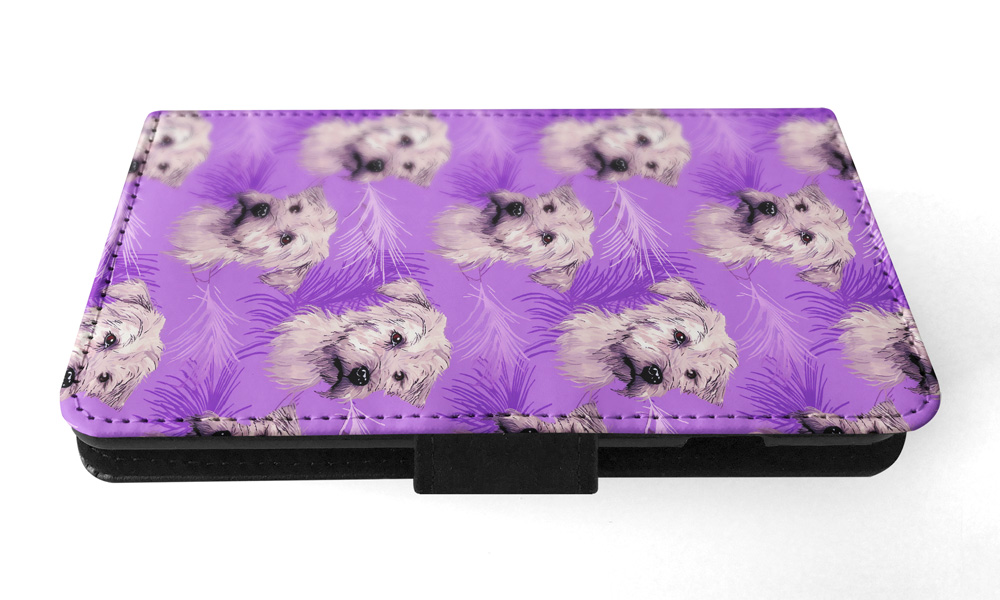 FLIP CASE FOR SAMSUNG GALAXY|CUTE GlenImaalTerrier PUPPY DOG PATTERN #A1 - Picture 18 of 36