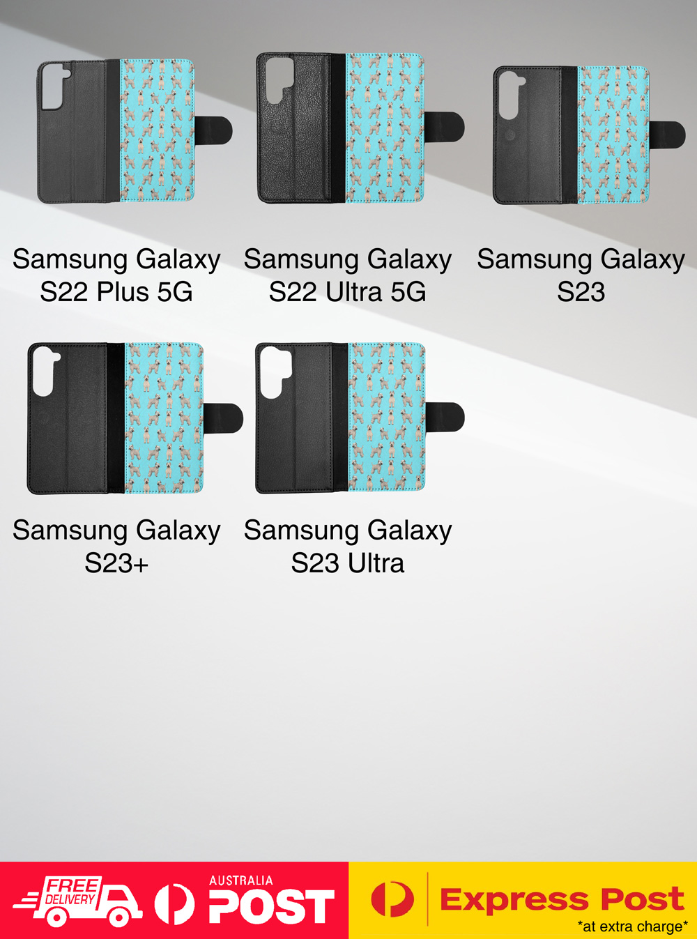 FLIP CASE FOR SAMSUNG GALAXY|CUTE GlenImaalTerrier PUPPY DOG PATTERN #A1 - Picture 15 of 36
