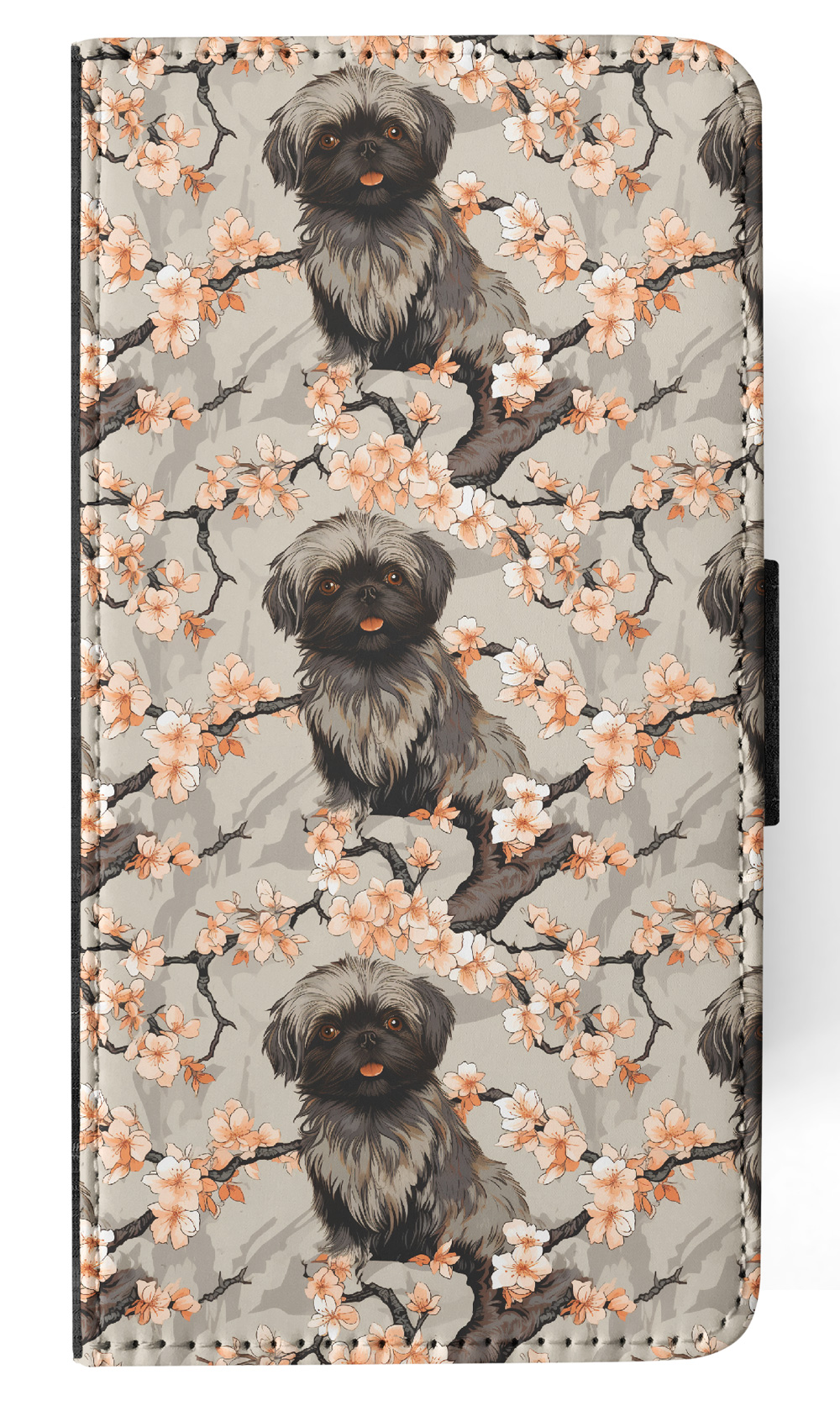 FUNDA ABATIBLE PARA SAMSUNG GALAXY|LINDA AFFENPINSCHER CACHORRO PERRO PATRÓN CANINO #A1 - Imagen 3 de 36