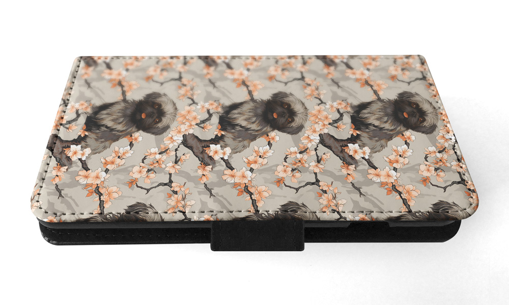 FUNDA ABATIBLE PARA SAMSUNG GALAXY|LINDA AFFENPINSCHER CACHORRO PERRO PATRÓN CANINO #A1 - Imagen 4 de 36