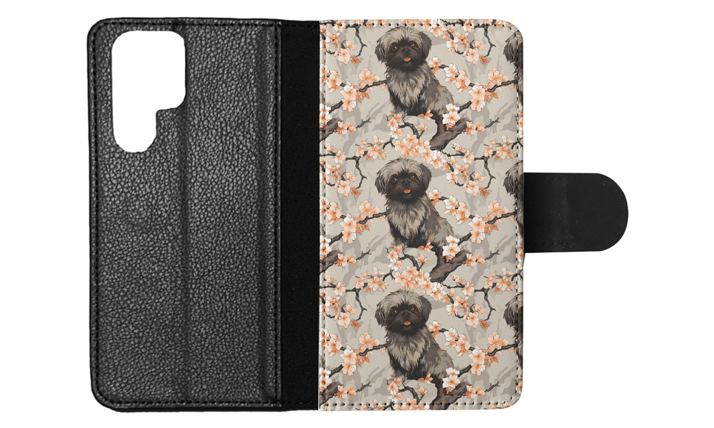 FUNDA ABATIBLE PARA SAMSUNG GALAXY|LINDA AFFENPINSCHER CACHORRO PERRO PATRÓN CANINO #A1 - Imagen 5 de 36