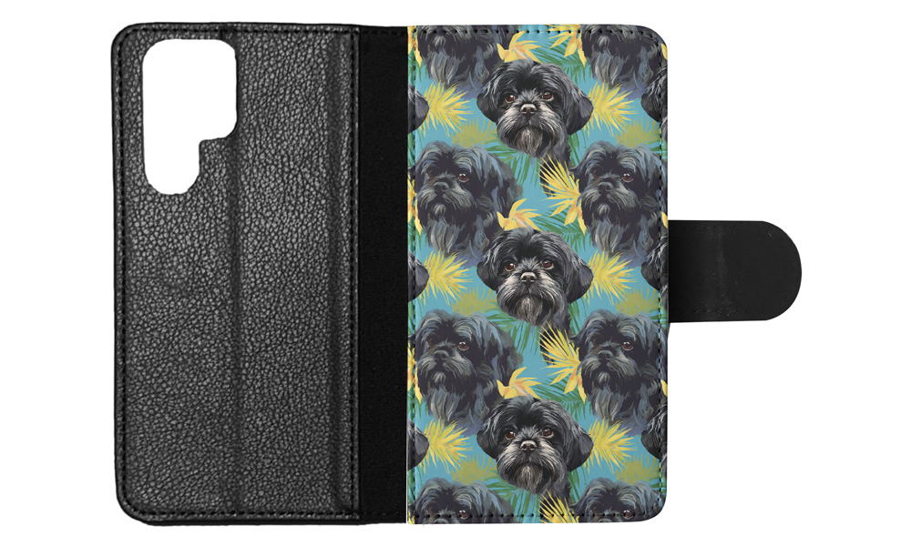 FUNDA ABATIBLE PARA SAMSUNG GALAXY|LINDA AFFENPINSCHER CACHORRO PERRO PATRÓN CANINO #A1 - Imagen 19 de 36