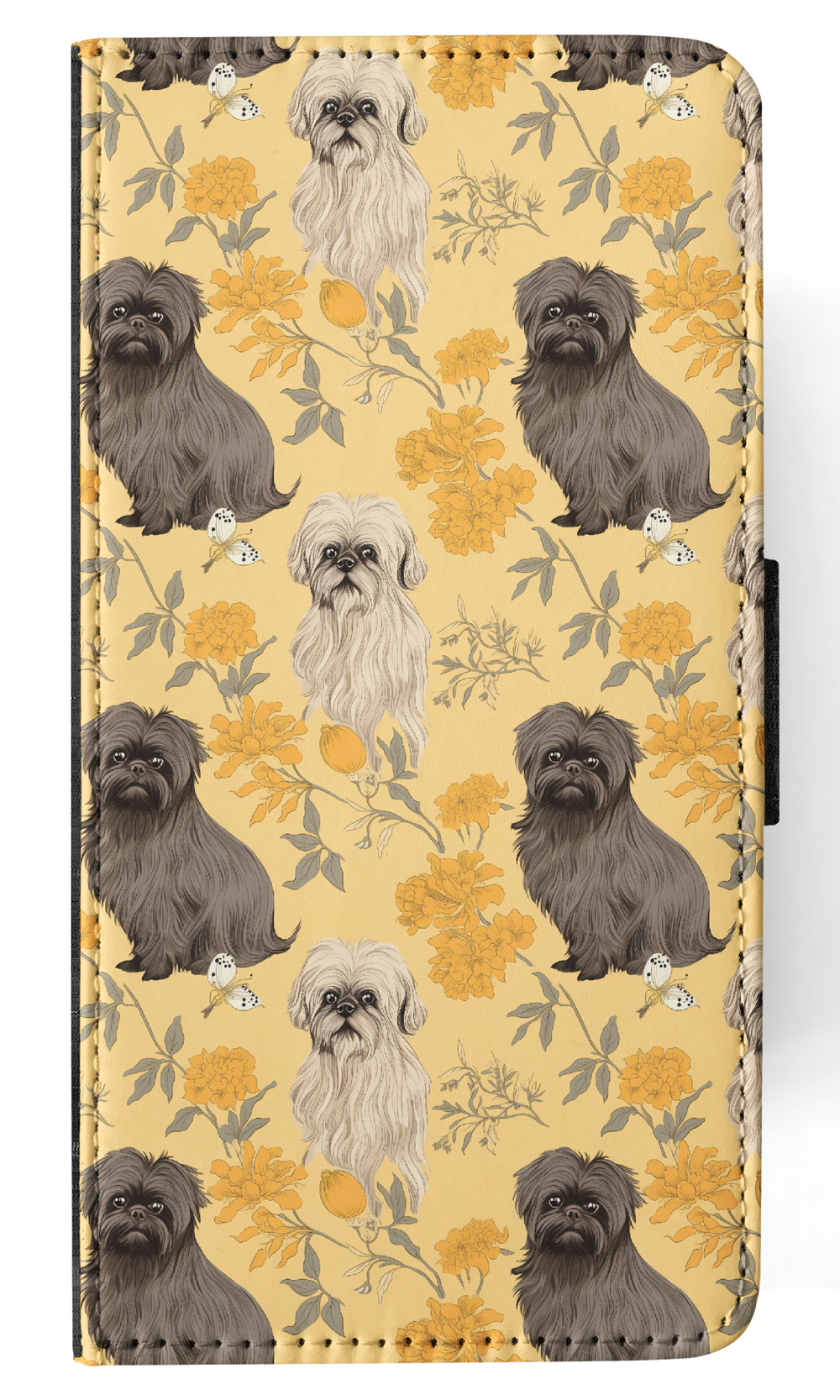 FUNDA ABATIBLE PARA SAMSUNG GALAXY|LINDA AFFENPINSCHER CACHORRO PERRO PATRÓN CANINO #A1 - Imagen 24 de 36