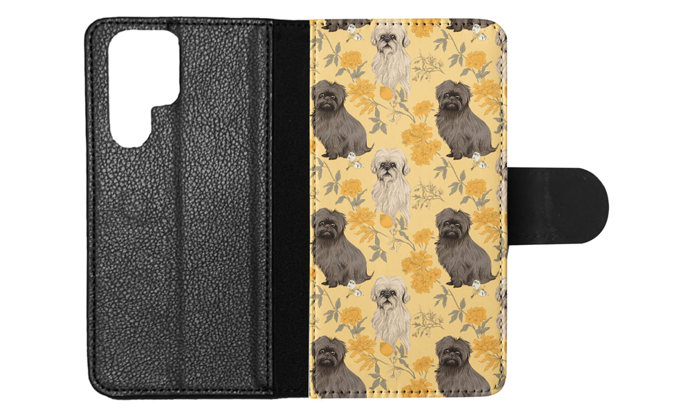 FUNDA ABATIBLE PARA SAMSUNG GALAXY|LINDA AFFENPINSCHER CACHORRO PERRO PATRÓN CANINO #A1 - Imagen 26 de 36