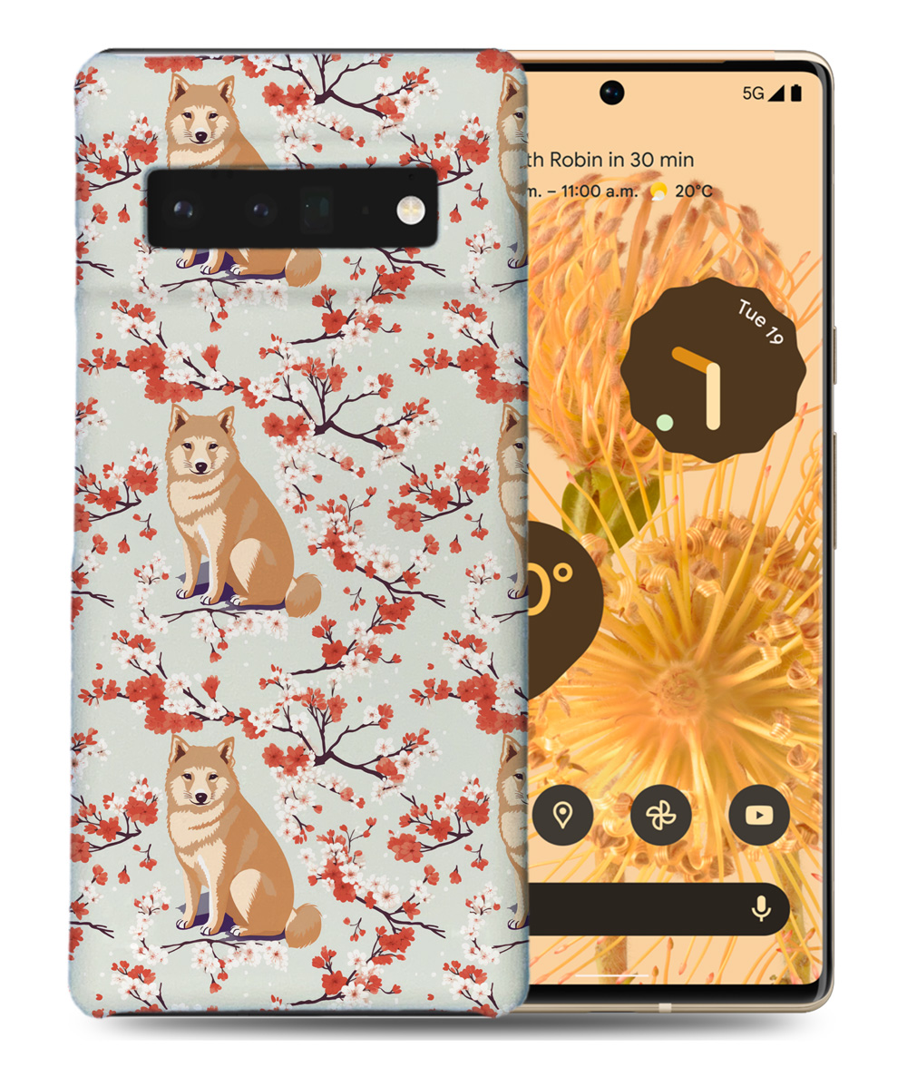 CASE COVER FOR GOOGLE PIXEL|CUTE FINNISH SPITZ PUPPY DOG CANINE PATTERN #A2 - Picture 8 of 16