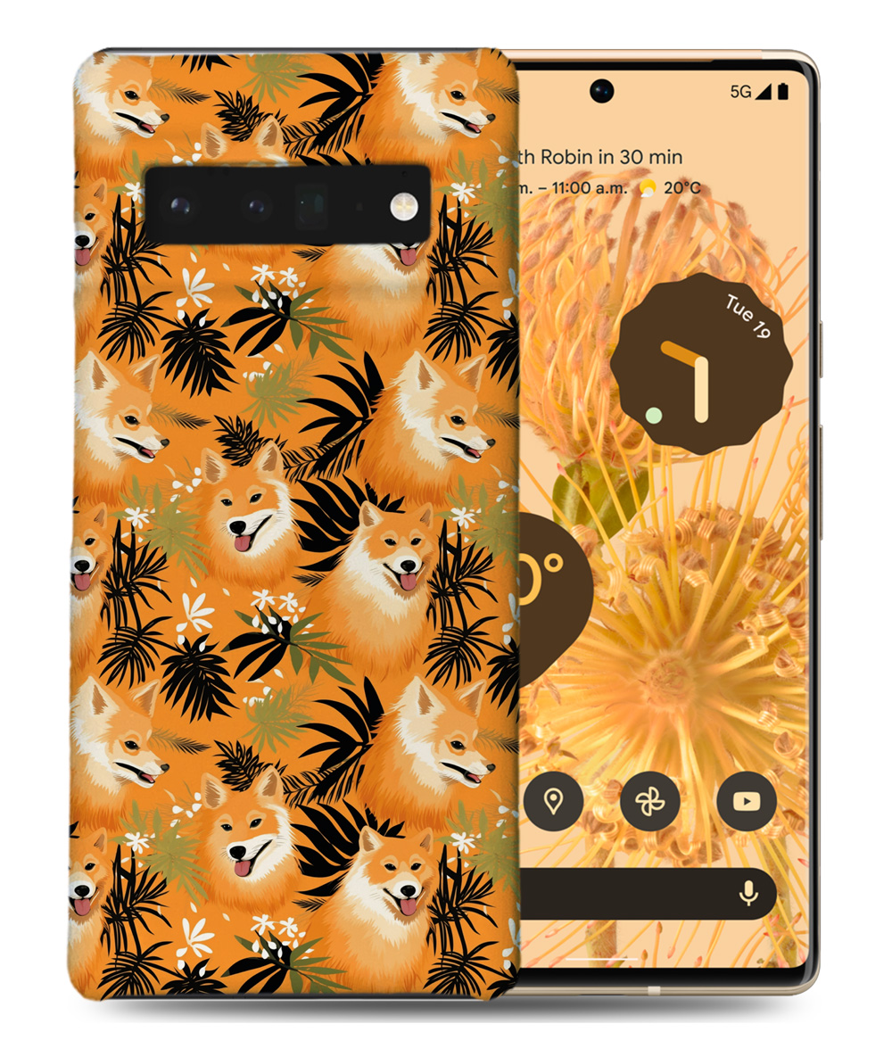 CASE COVER FOR GOOGLE PIXEL|CUTE FINNISH SPITZ PUPPY DOG CANINE PATTERN #A2 - Picture 11 of 16