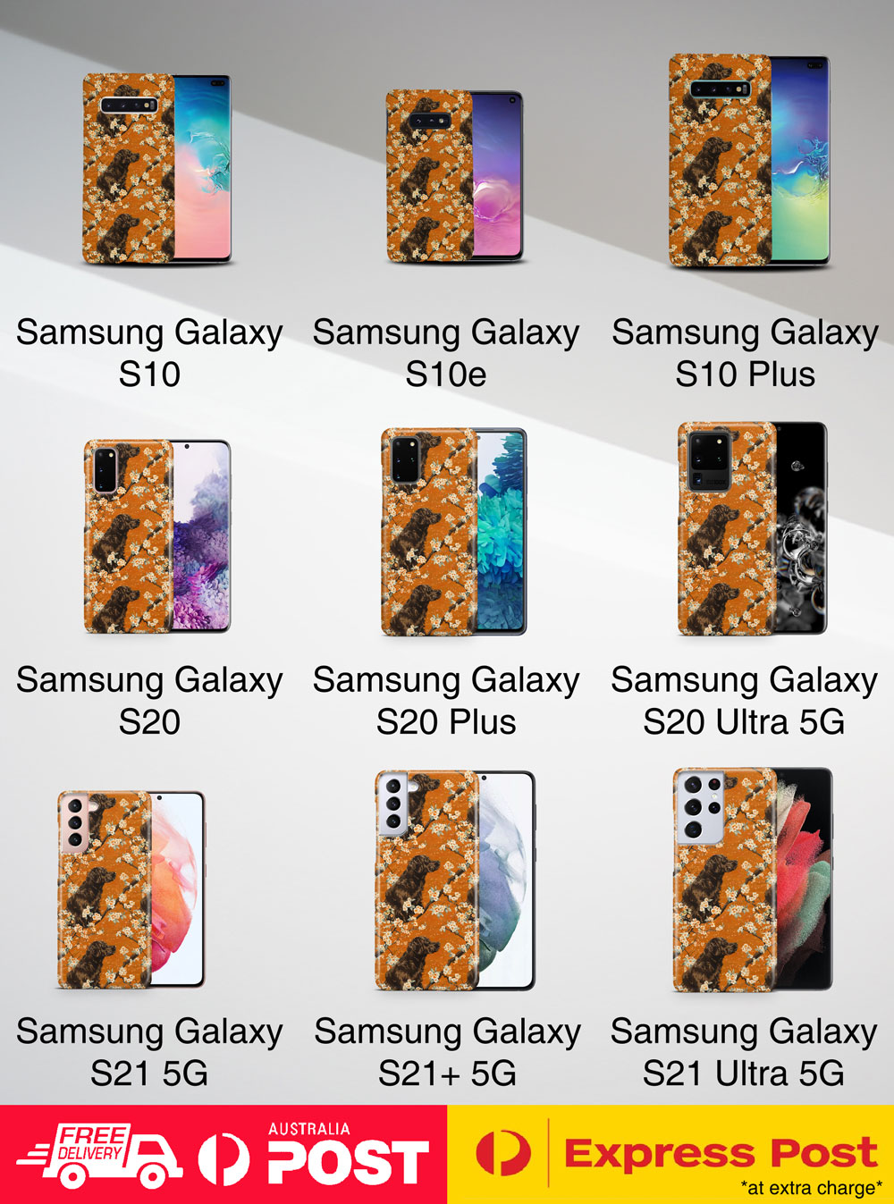 CASE COVER FOR SAMSUNG GALAXY|CUTE CURLY-COATED RETRIEVER PUPPY DOG PATTERN #A1 - Picture 16 of 20