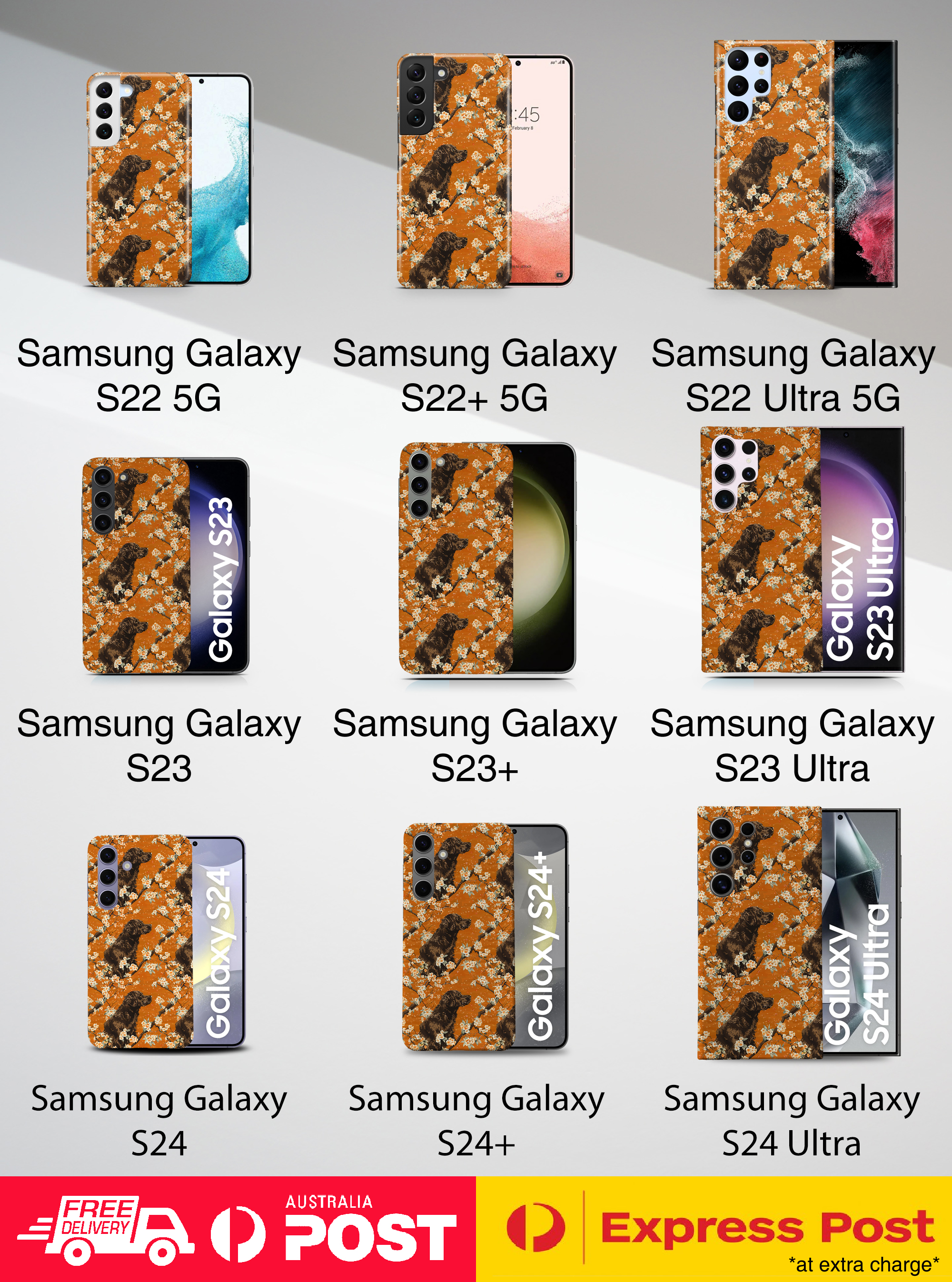 CASE COVER FOR SAMSUNG GALAXY|CUTE CURLY-COATED RETRIEVER PUPPY DOG PATTERN #A1 - Picture 17 of 20