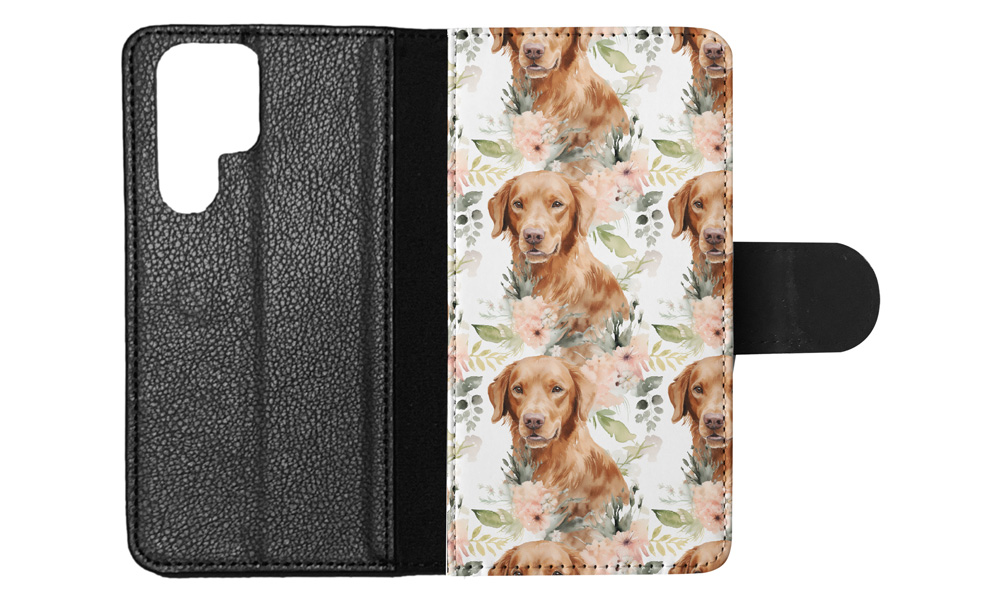 FLIP CASE FOR SAMSUNG GALAXY|CHESAPEAKE BAY RETRIEVER PUPPY DOG PATTERN #A2 - Picture 12 of 36