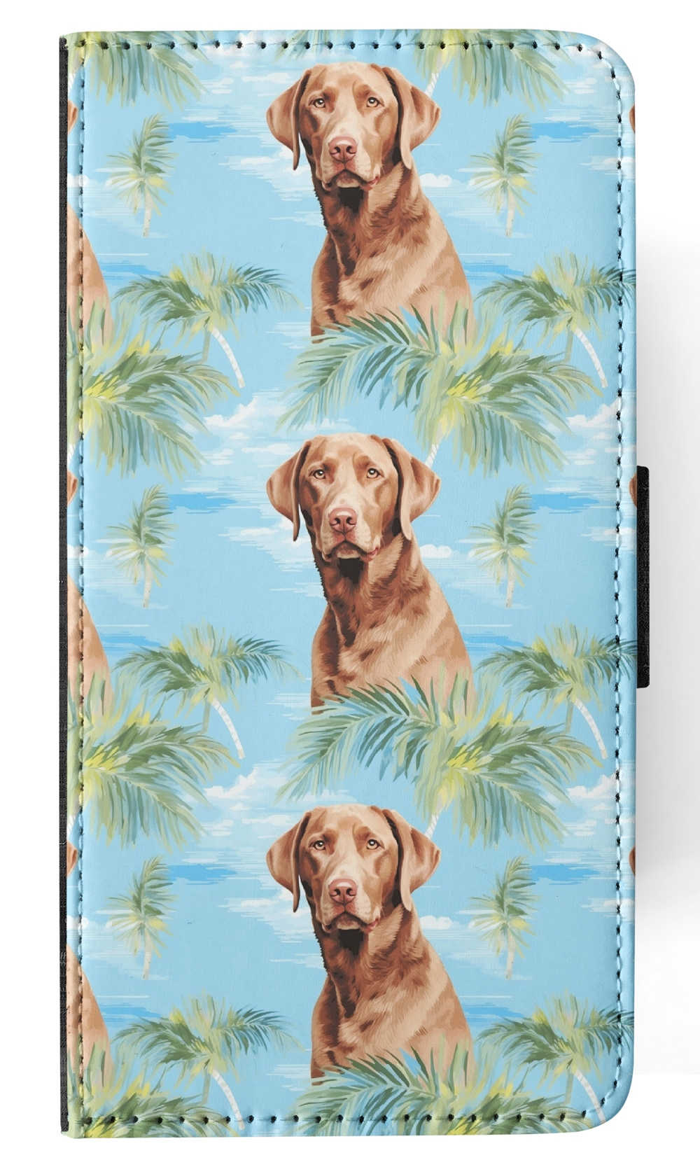 FLIP CASE FOR SAMSUNG GALAXY|CHESAPEAKE BAY RETRIEVER PUPPY DOG PATTERN #A2 - Picture 17 of 36