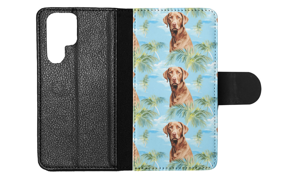 FLIP CASE FOR SAMSUNG GALAXY|CHESAPEAKE BAY RETRIEVER PUPPY DOG PATTERN #A2 - Picture 19 of 36