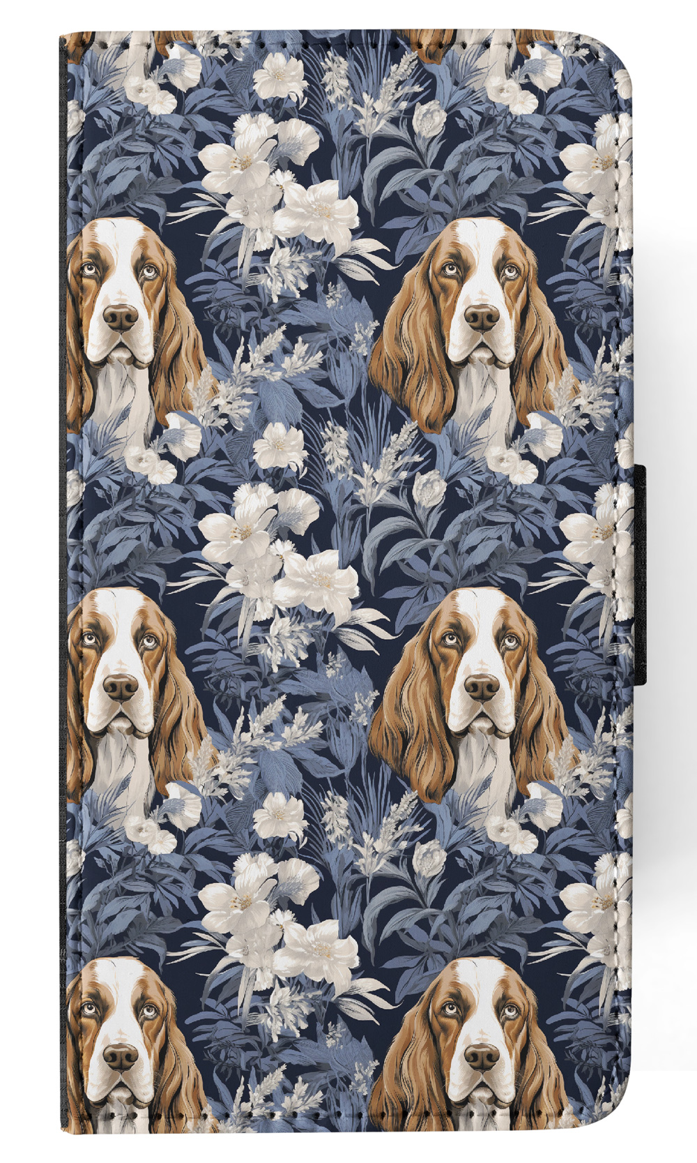 FLIP CASE FOR SAMSUNG GALAXY|CUTE BASSET HOUND PUPPY DOG CANINE PATTERN #A1 - Picture 10 of 36