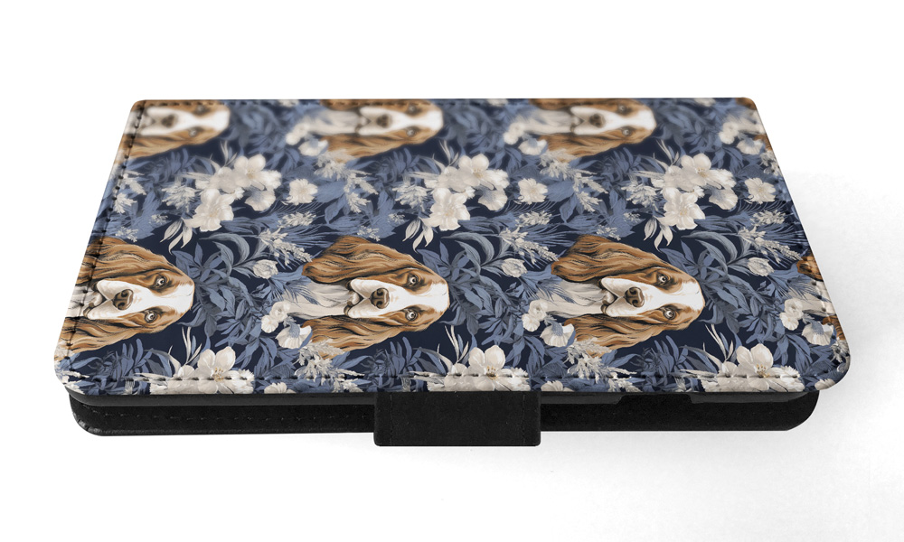 FLIP CASE FOR SAMSUNG GALAXY|CUTE BASSET HOUND PUPPY DOG CANINE PATTERN #A1 - Picture 11 of 36