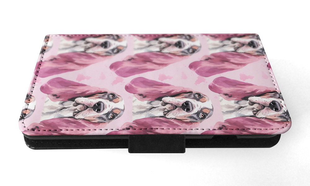 FLIP CASE FOR SAMSUNG GALAXY|CUTE BASSET HOUND PUPPY DOG CANINE PATTERN #A1 - Picture 25 of 36