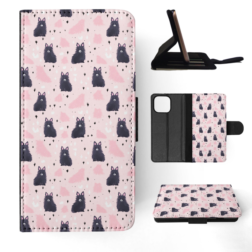 FLIP CASE FOR APPLE IPHONE|CUTE BELGIAN SHEEPDOG PUPPY DOG CANINE PATTERN #A2 - Picture 10 of 41