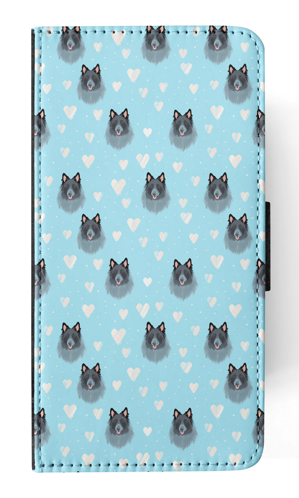 FLIP CASE FOR APPLE IPHONE|CUTE BELGIAN SHEEPDOG PUPPY DOG CANINE PATTERN #A2 - Picture 27 of 41