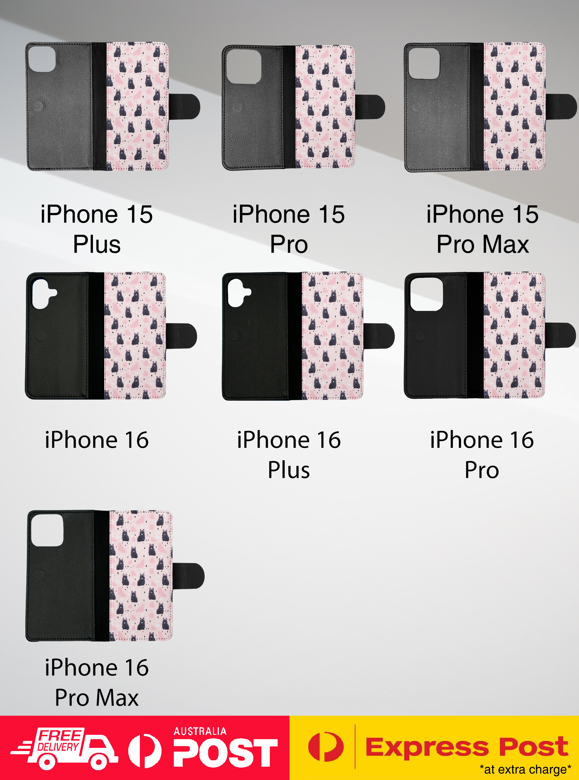 FLIP CASE FOR APPLE IPHONE|CUTE BELGIAN SHEEPDOG PUPPY DOG CANINE PATTERN #A2 - Picture 17 of 41