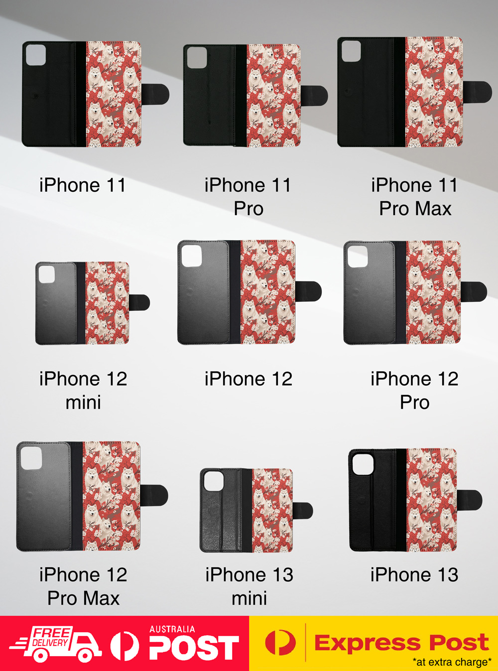 FLIP CASE FOR APPLE IPHONE|CUTE BELGIAN SHEEPDOG PUPPY DOG CANINE PATTERN #A2 - Picture 23 of 41