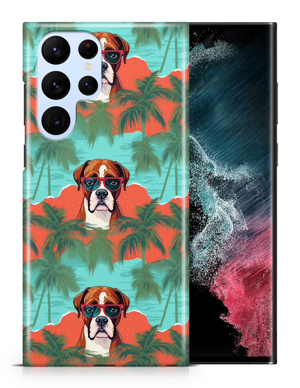 CASE COVER FOR SAMSUNG GALAXY|CUTE AMERICAN BULLDOG PUPPY DOG CANINE PATTERN #A1 - Picture 9 of 20
