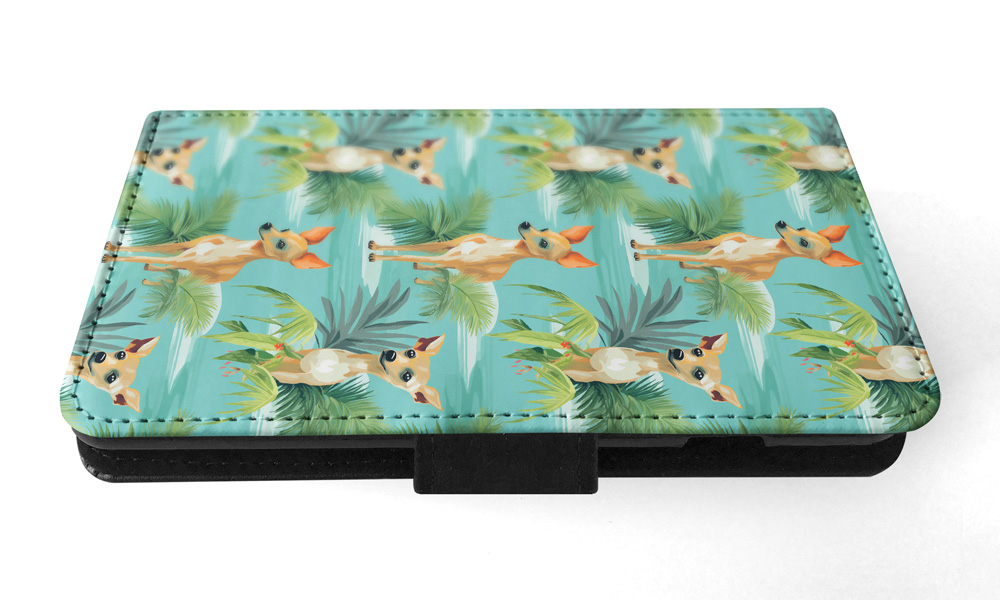 FLIP CASE FOR SAMSUNG GALAXY|CUTE ITALIAN GREYHOUND PUPPY DOG PATTERN #A2 - Picture 11 of 36