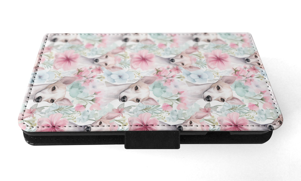 FLIP CASE FOR SAMSUNG GALAXY|CUTE ITALIAN GREYHOUND PUPPY DOG PATTERN #A2 - Picture 18 of 36