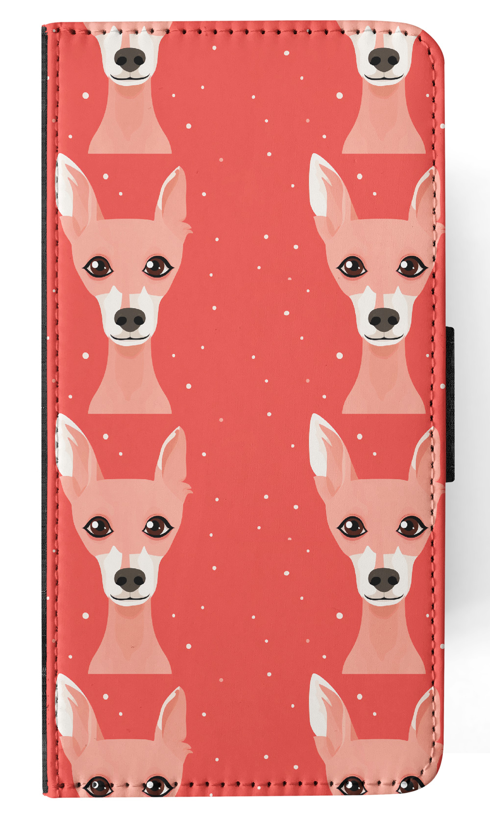 FLIP CASE FOR SAMSUNG GALAXY|CUTE ITALIAN GREYHOUND PUPPY DOG PATTERN #A2 - Picture 24 of 36