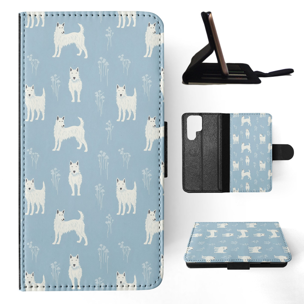 FLIP CASE FOR SAMSUNG GALAXY|CUTE BELGIAN LAEKENOIS PUPPY DOG PATTERN #A1 - Picture 2 of 36