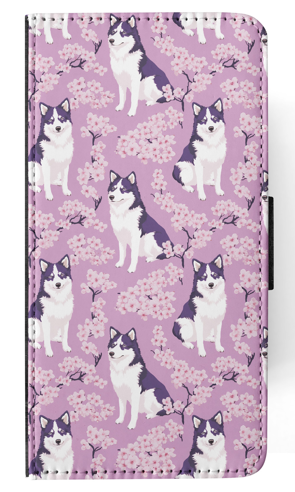 FLIP CASE FOR SAMSUNG GALAXY|CUTE KARELIAN BEAR DOG PUPPY DOG PATTERN #A1 - Picture 10 of 36