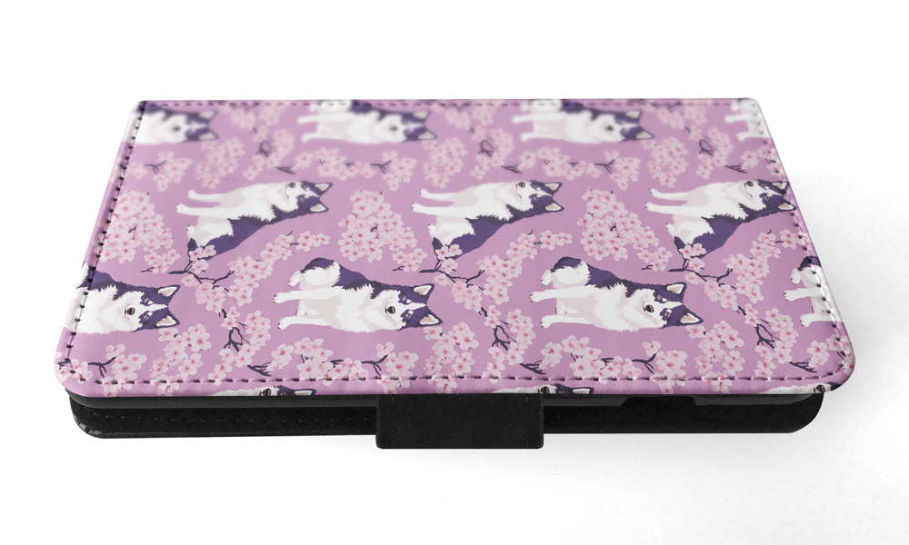 FLIP CASE FOR SAMSUNG GALAXY|CUTE KARELIAN BEAR DOG PUPPY DOG PATTERN #A1 - Picture 11 of 36