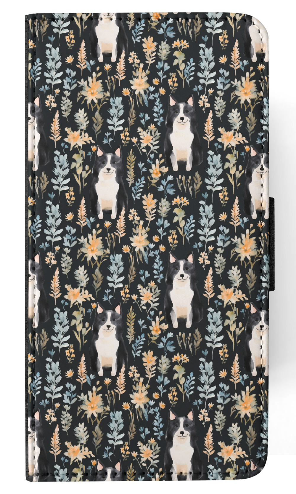 FLIP CASE FOR SAMSUNG GALAXY|CUTE KARELIAN BEAR DOG PUPPY DOG PATTERN #A1 - Picture 24 of 36