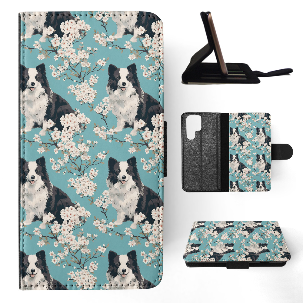 FLIP CASE FOR SAMSUNG GALAXY|CUTE KARELIAN BEAR DOG PUPPY DOG PATTERN #A1 - Picture 30 of 36