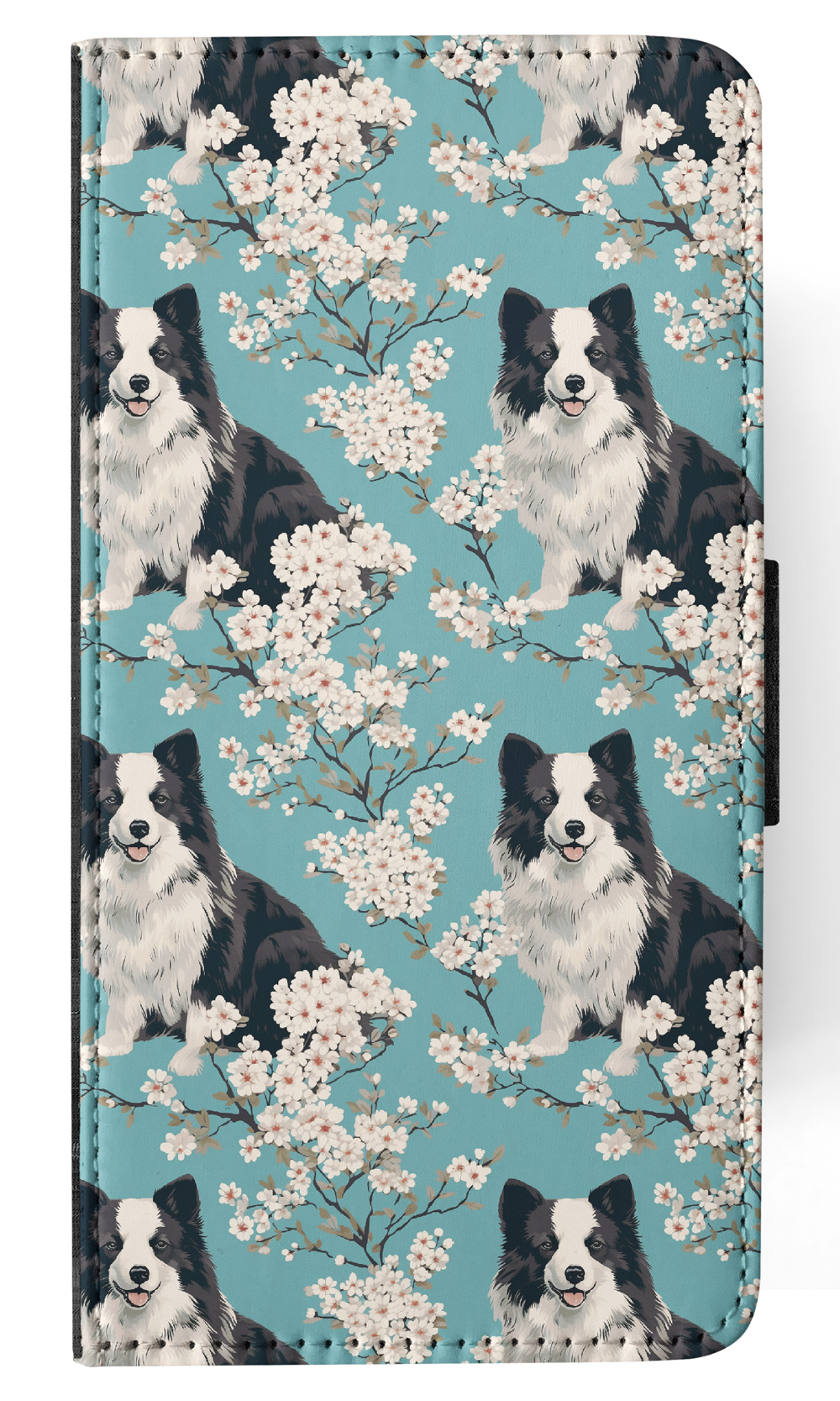 FLIP CASE FOR SAMSUNG GALAXY|CUTE KARELIAN BEAR DOG PUPPY DOG PATTERN #A1 - Picture 31 of 36