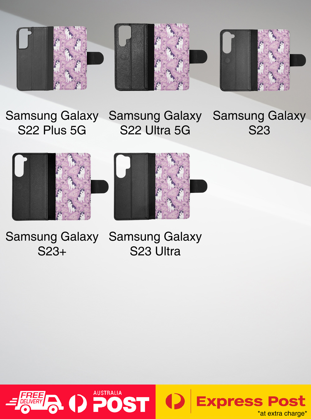 FLIP CASE FOR SAMSUNG GALAXY|CUTE KARELIAN BEAR DOG PUPPY DOG PATTERN #A1 - Picture 15 of 36
