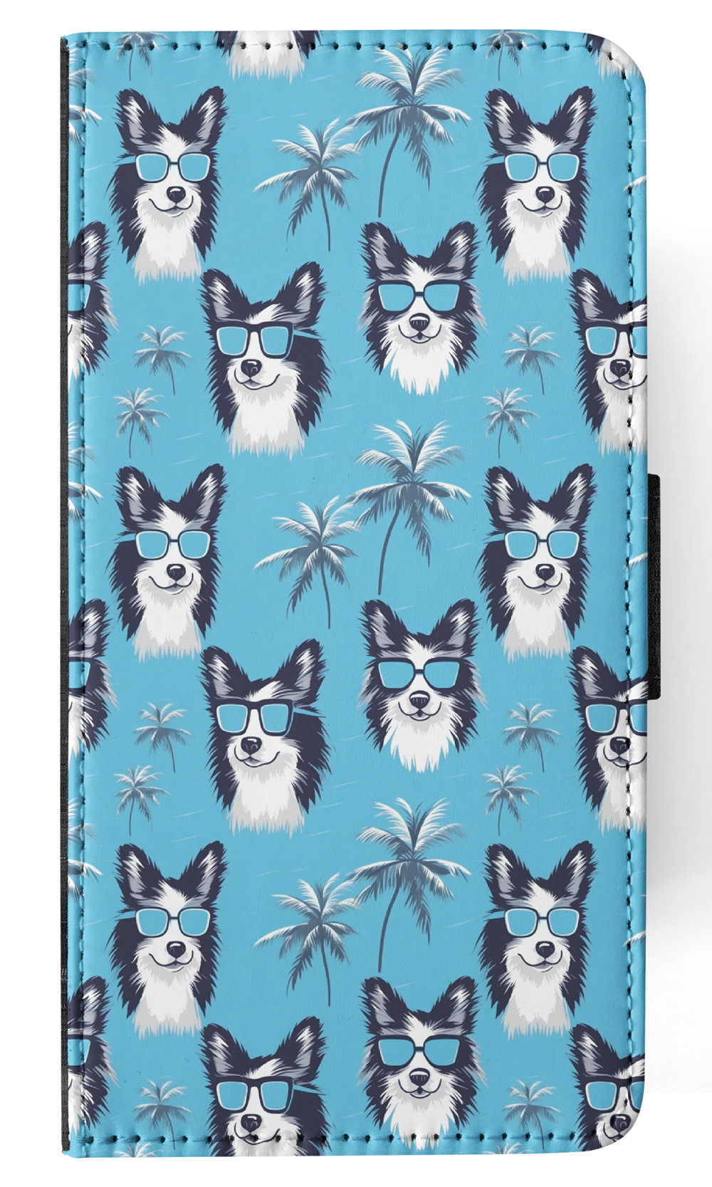 FLIP CASE FOR SAMSUNG GALAXY|CUTE ICELANDIC SHEEPDOG PUPPY DOG PATTERN #A2 - Picture 24 of 36