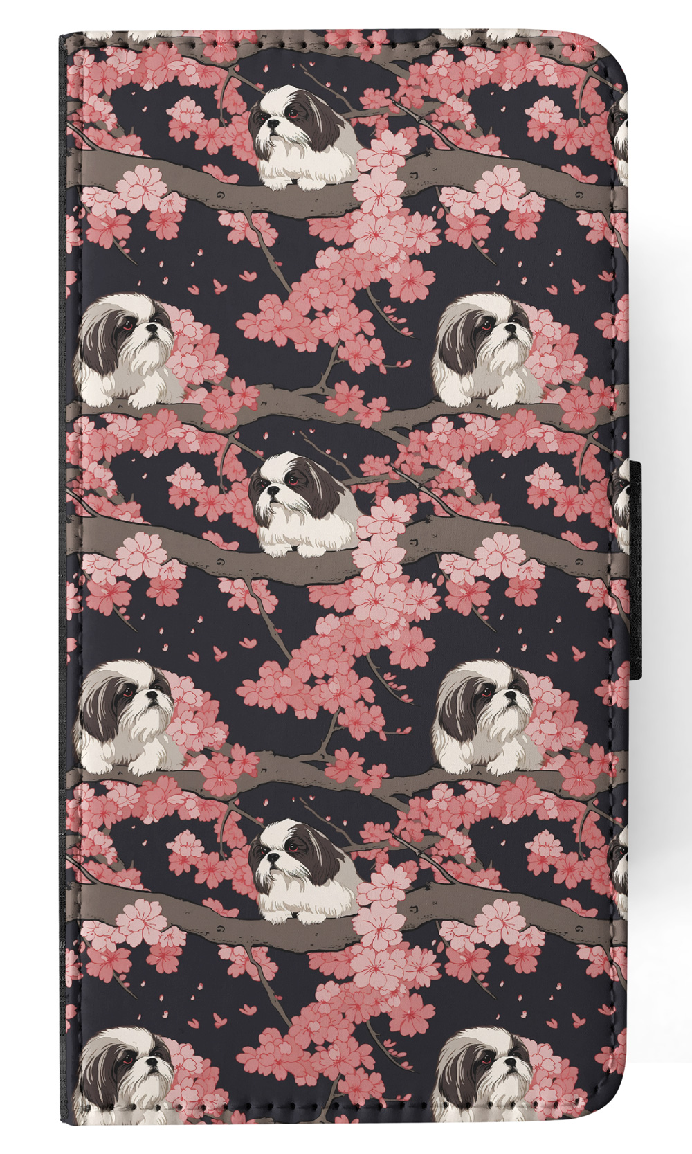 FLIP CASE FOR SAMSUNG GALAXY|CUTE SHIH TZU PUPPY DOG CANINE PATTERN #A2 - Picture 3 of 36