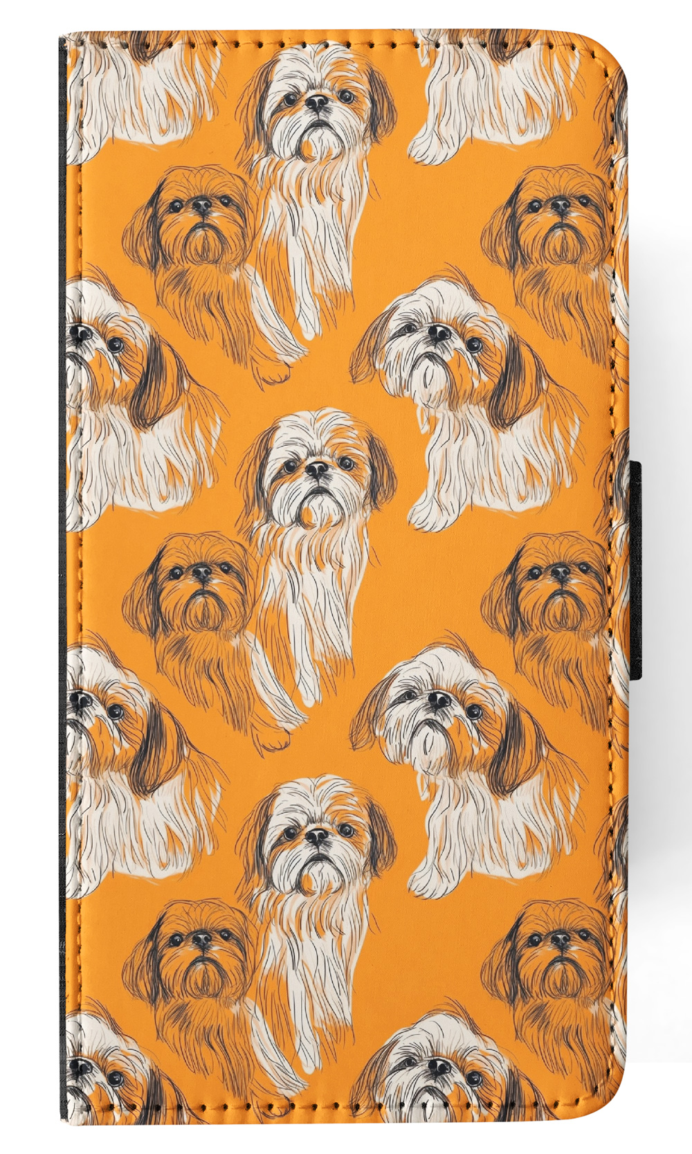 FLIP CASE FOR SAMSUNG GALAXY|CUTE SHIH TZU PUPPY DOG CANINE PATTERN #A2 - Picture 10 of 36