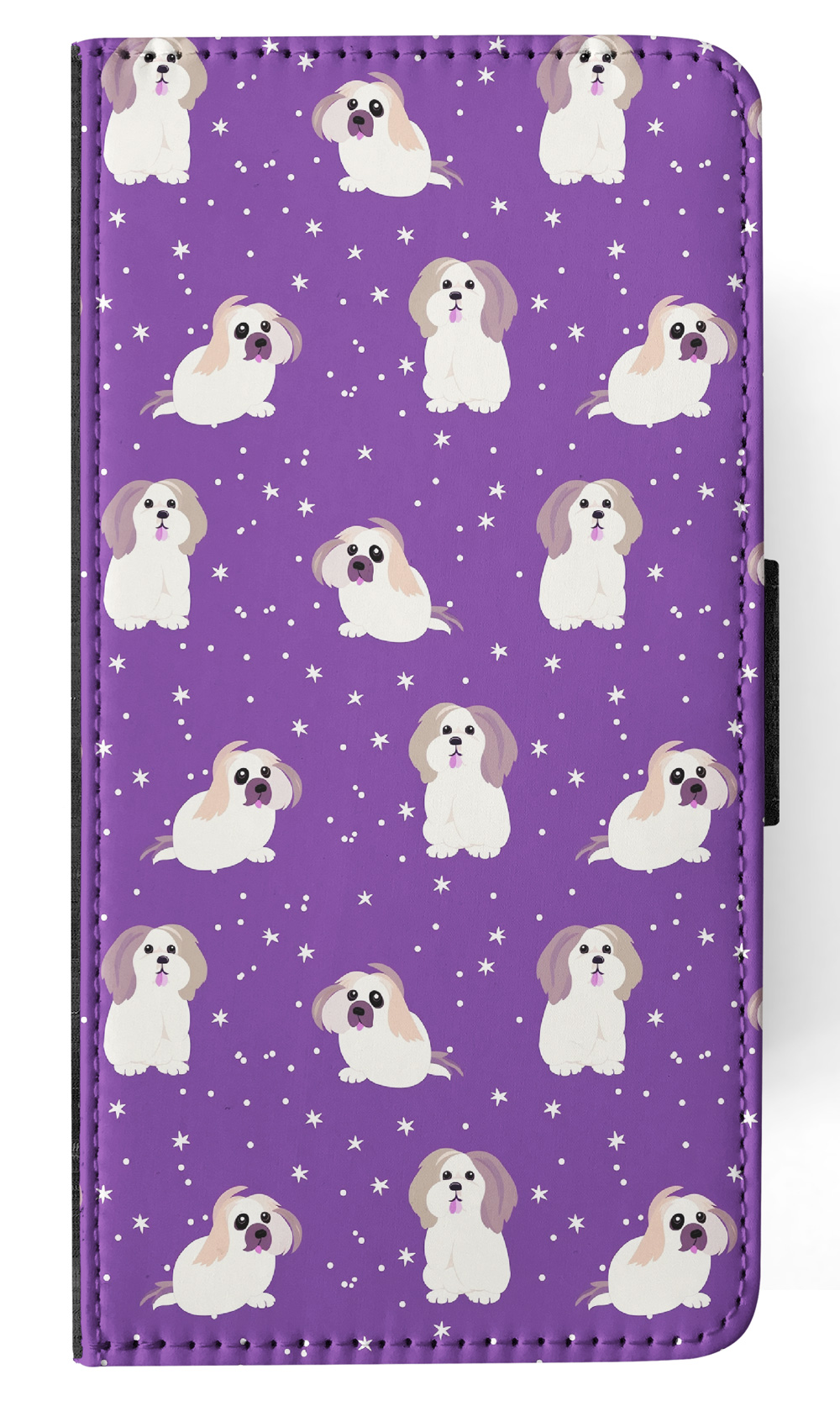 FLIP CASE FOR SAMSUNG GALAXY|CUTE SHIH TZU PUPPY DOG CANINE PATTERN #A2 - Picture 31 of 36