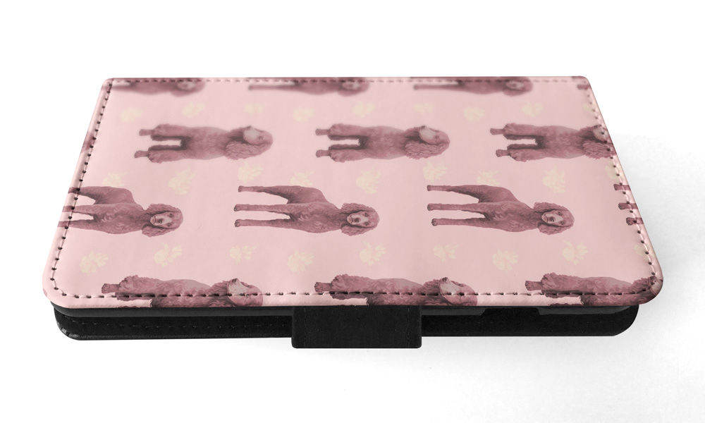 FLIP CASE FOR SAMSUNG GALAXY|CUTE IRISH WATER SPANIEL PUPPY DOG PATTERN #A1 - Picture 4 of 36