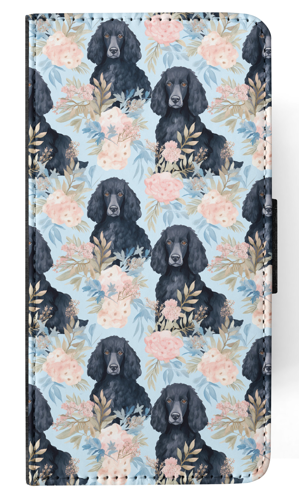 FLIP CASE FOR SAMSUNG GALAXY|CUTE IRISH WATER SPANIEL PUPPY DOG PATTERN #A1 - Picture 17 of 36