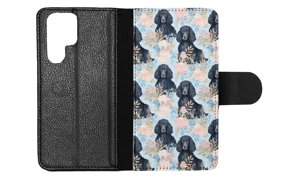 FLIP CASE FOR SAMSUNG GALAXY|CUTE IRISH WATER SPANIEL PUPPY DOG PATTERN #A1 - Picture 19 of 36