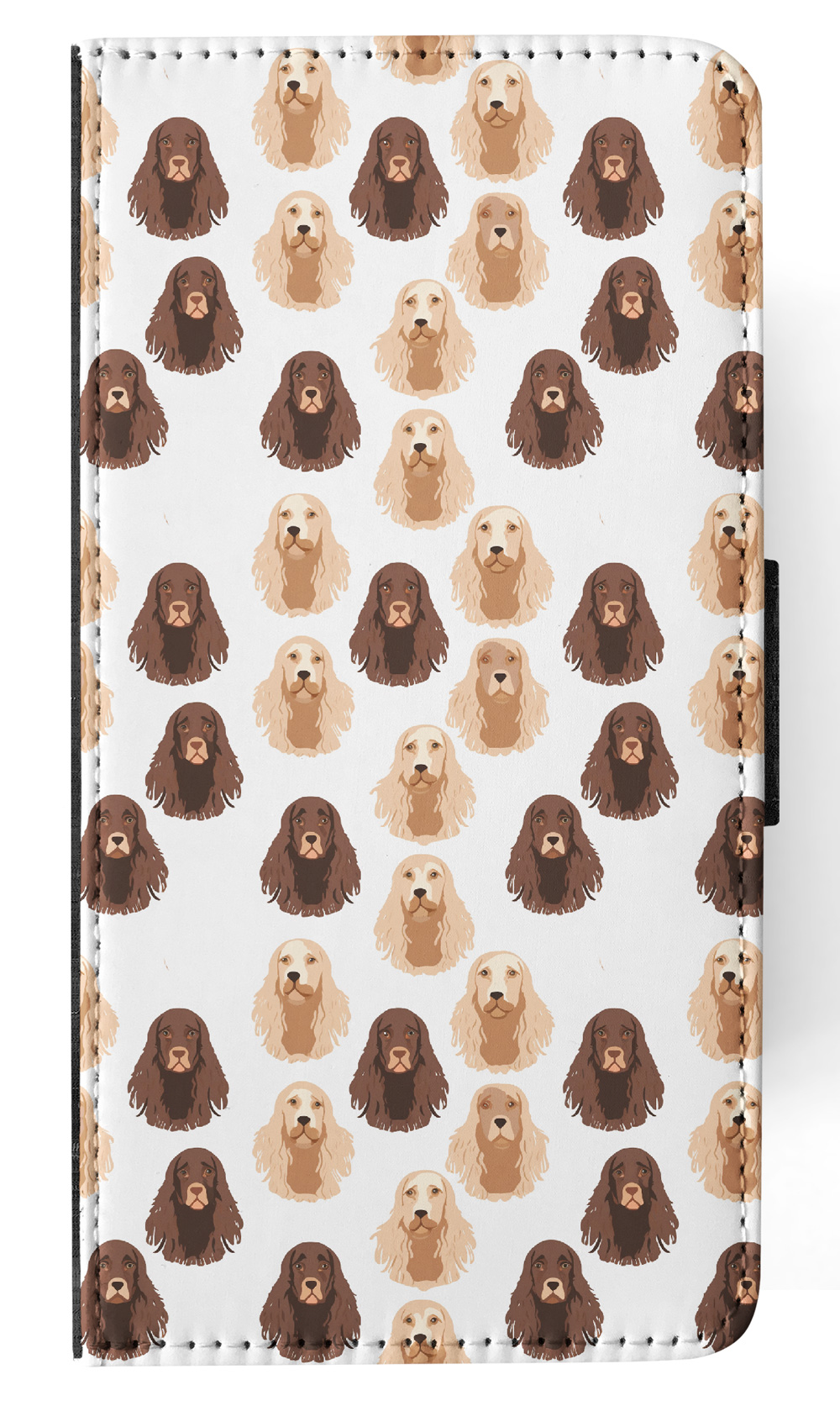 FLIP CASE FOR SAMSUNG GALAXY|CUTE IRISH WATER SPANIEL PUPPY DOG PATTERN #A1 - Picture 24 of 36