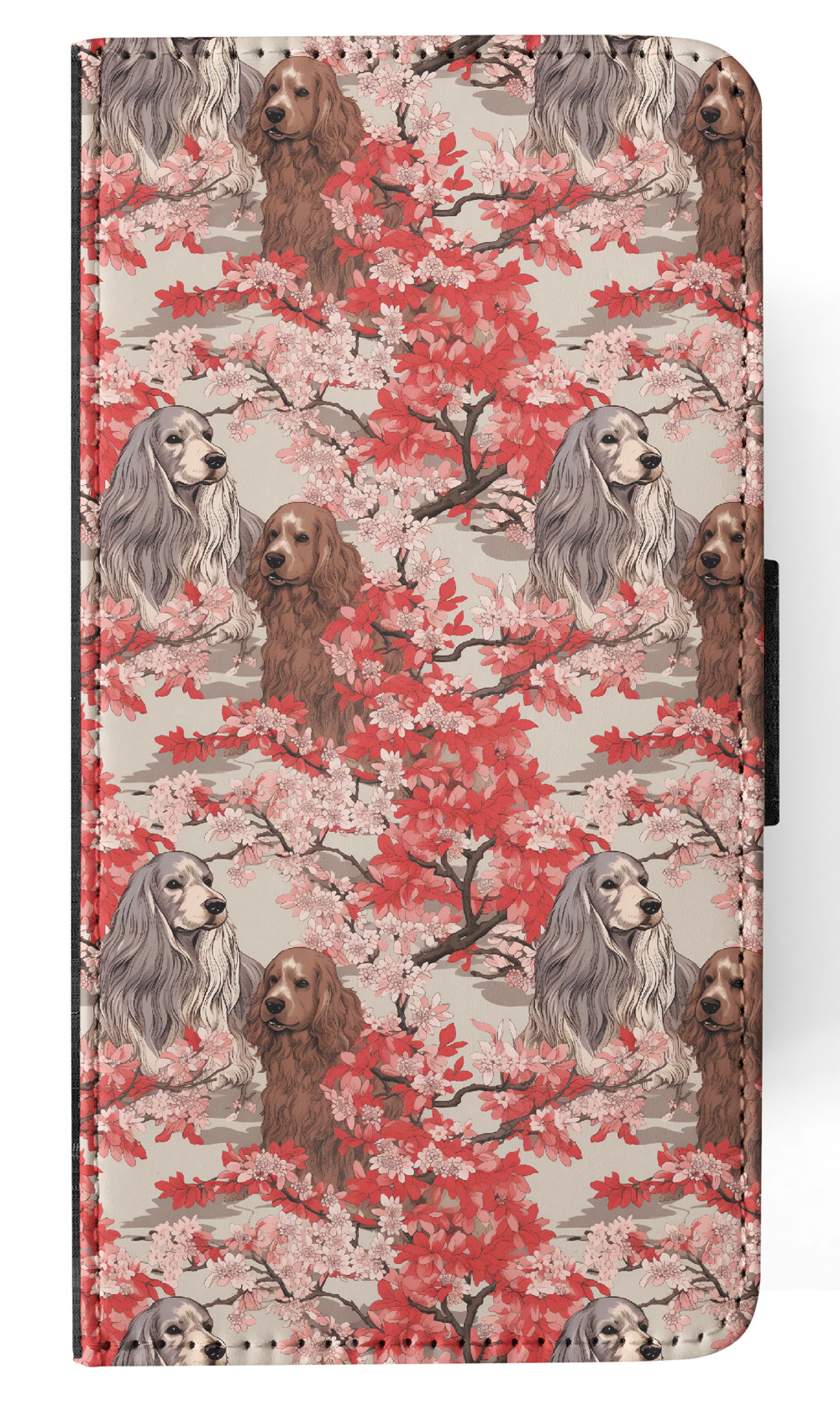 FLIP CASE FOR SAMSUNG GALAXY|CUTE COCKER SPANIEL PUPPY DOG CANINE PATTERN #A1 - Picture 10 of 36