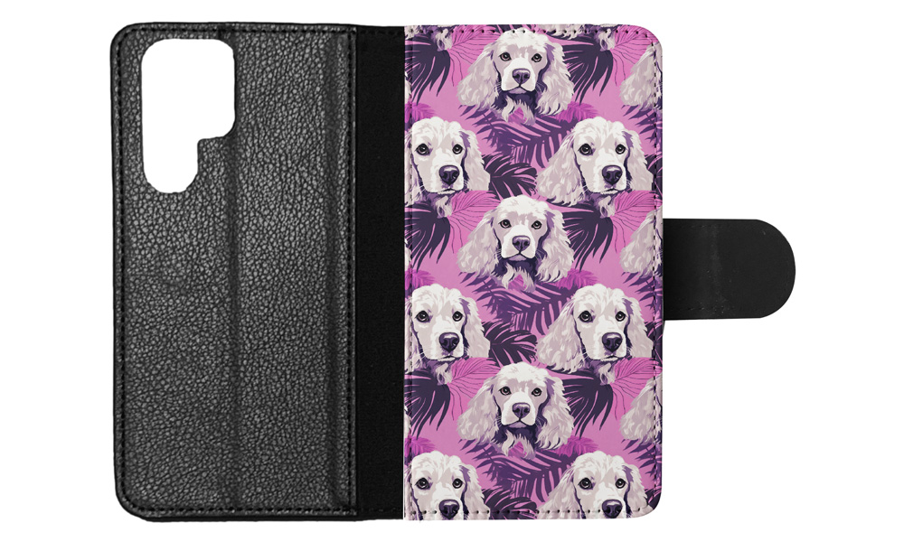 FLIP CASE FOR SAMSUNG GALAXY|CUTE COCKER SPANIEL PUPPY DOG CANINE PATTERN #A1 - Picture 26 of 36
