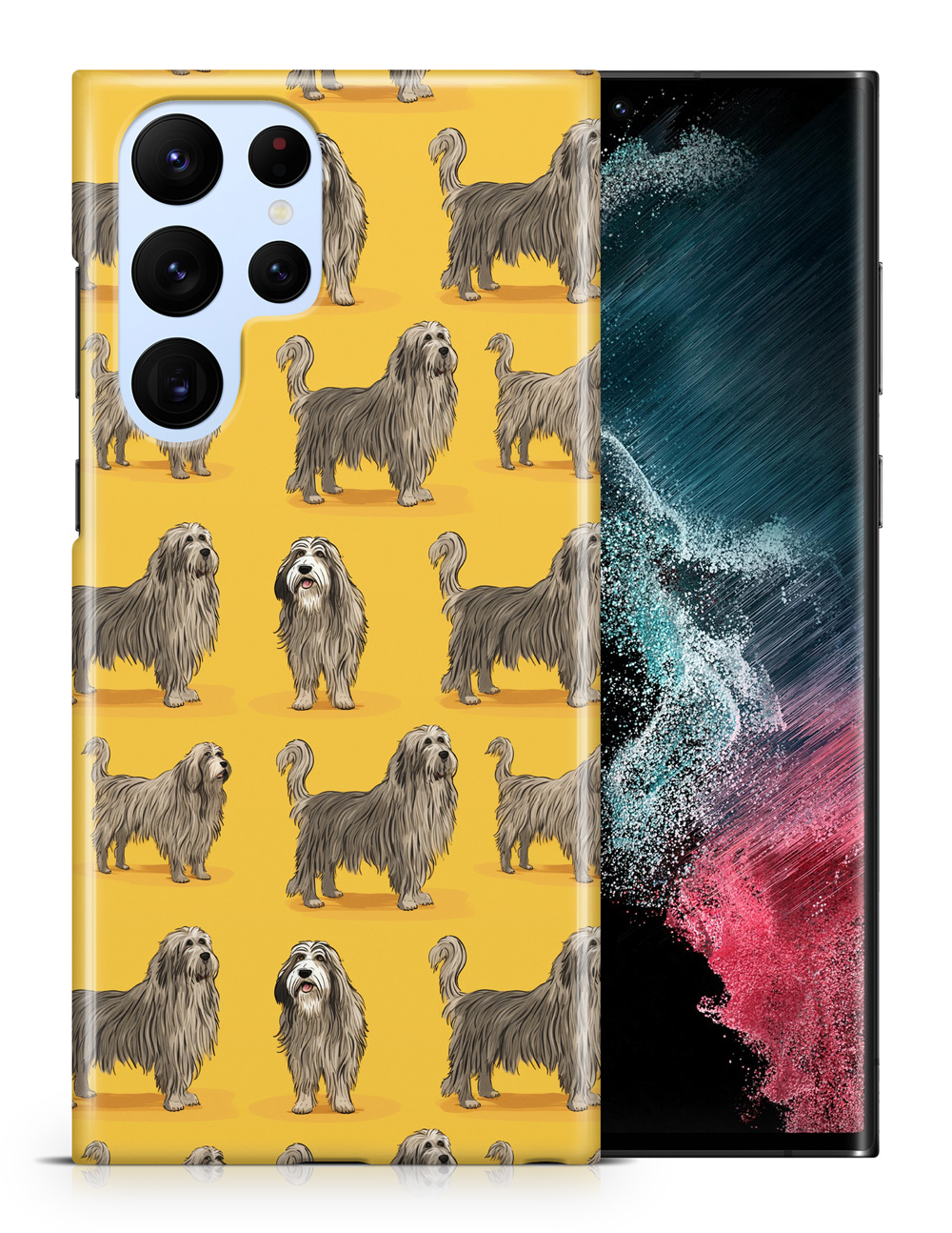 CASE COVER FOR SAMSUNG GALAXY|CUTE BERGAMASCO SHEPHERD PUPPY DOG PATTERN #A1 - Picture 6 of 20