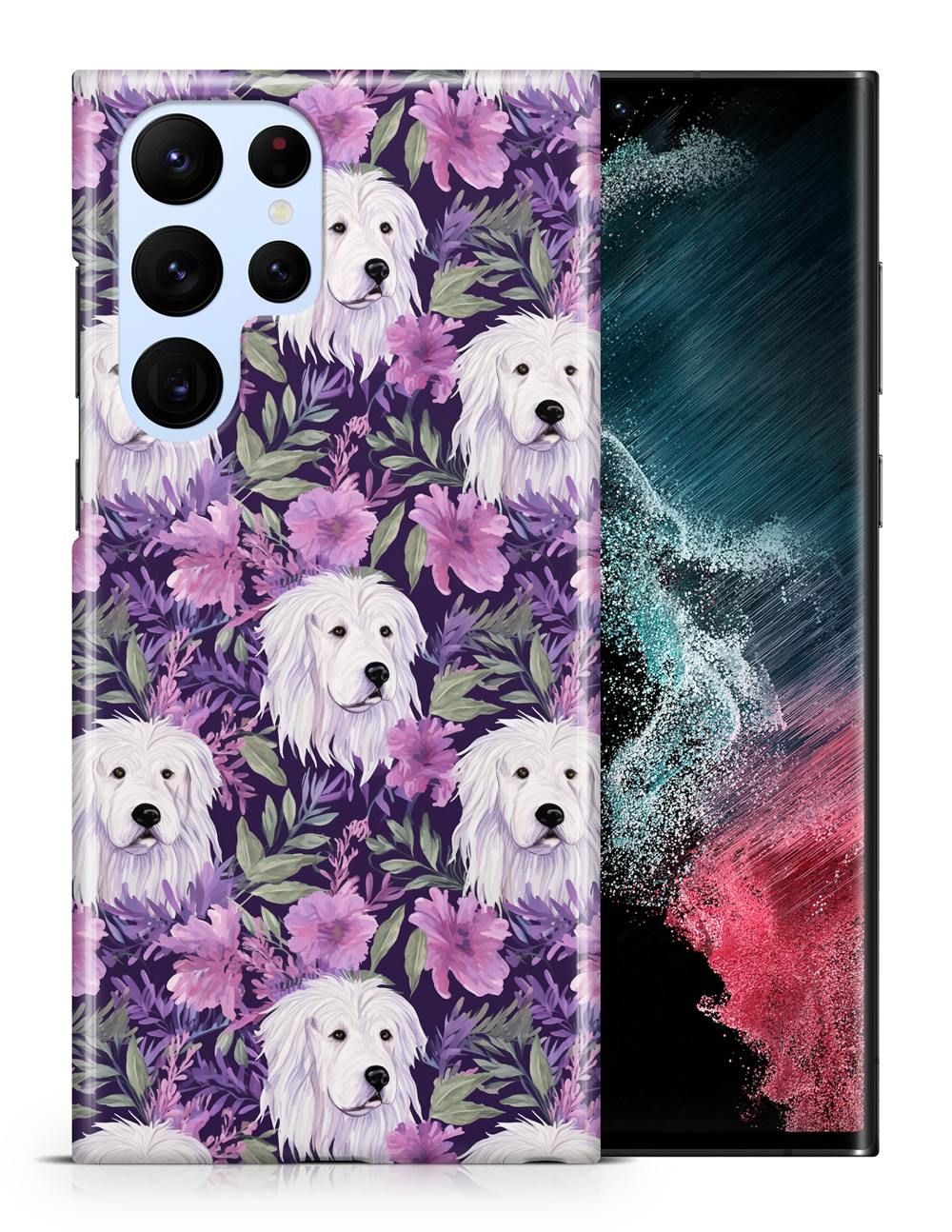 CASE COVER FOR SAMSUNG GALAXY|CUTE BERGAMASCO SHEPHERD PUPPY DOG PATTERN #A1 - Picture 9 of 20